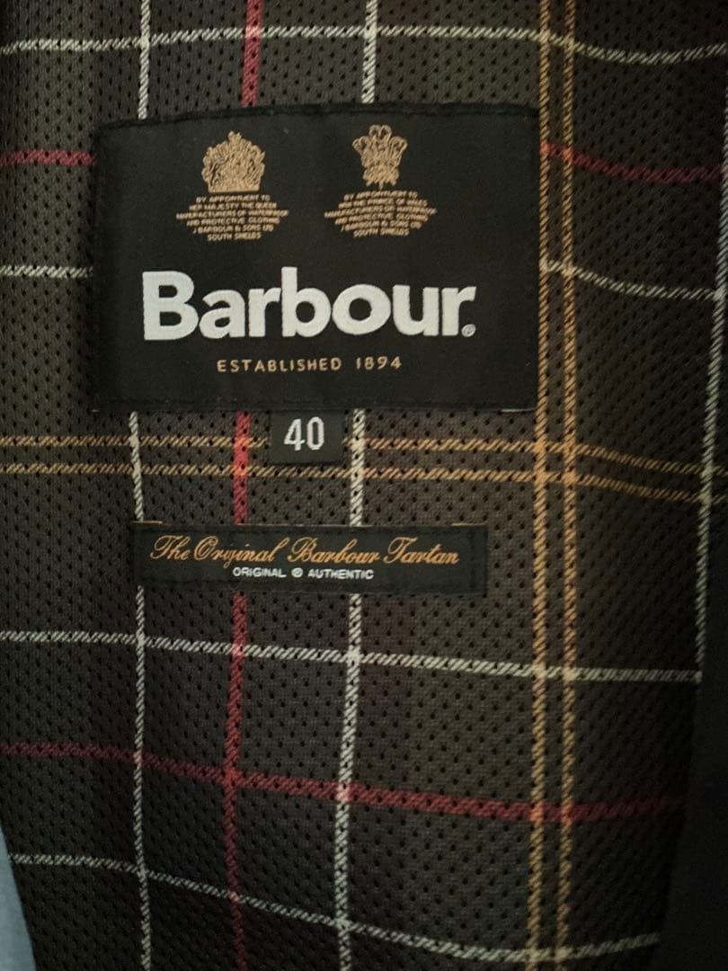 Barbour ブラック ビデイル 40インチ