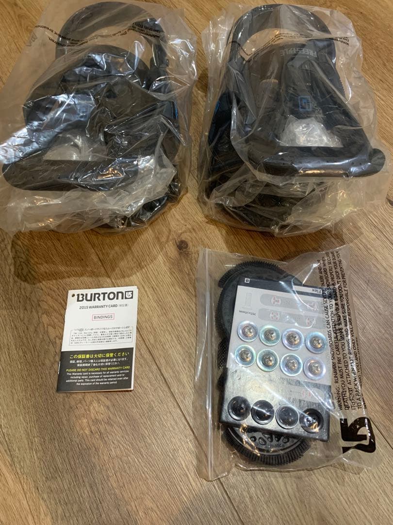 【未使用新品】BURTON FREESTYLE 2015 ビンディング Mサイズ