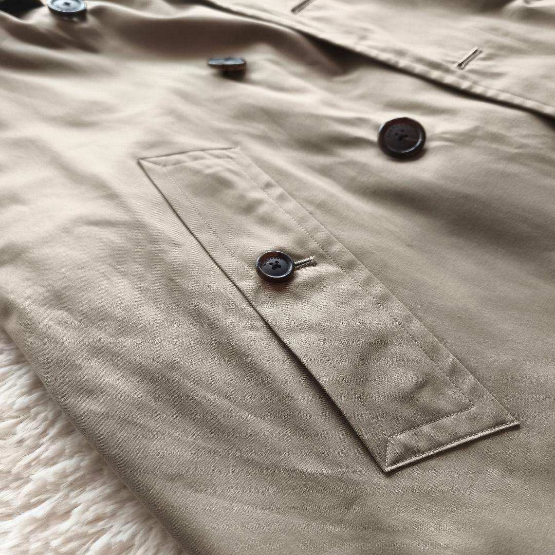 【極美品】BURBERRY ベージュ トレンチコート　カシミア混