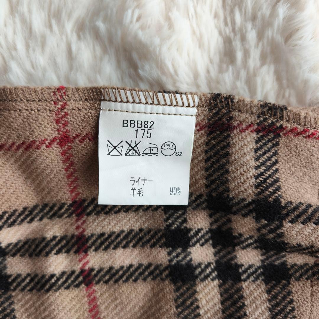 【極美品】BURBERRY ベージュ トレンチコート　カシミア混