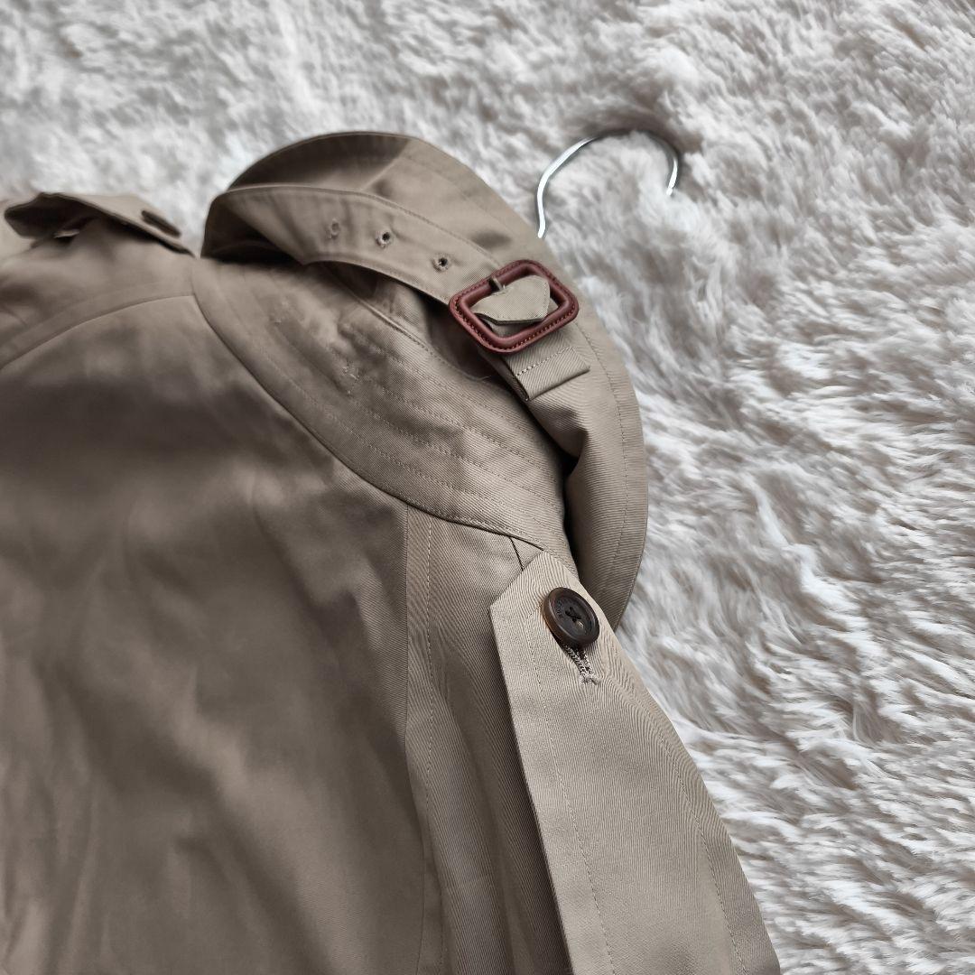 【極美品】BURBERRY ベージュ トレンチコート　カシミア混