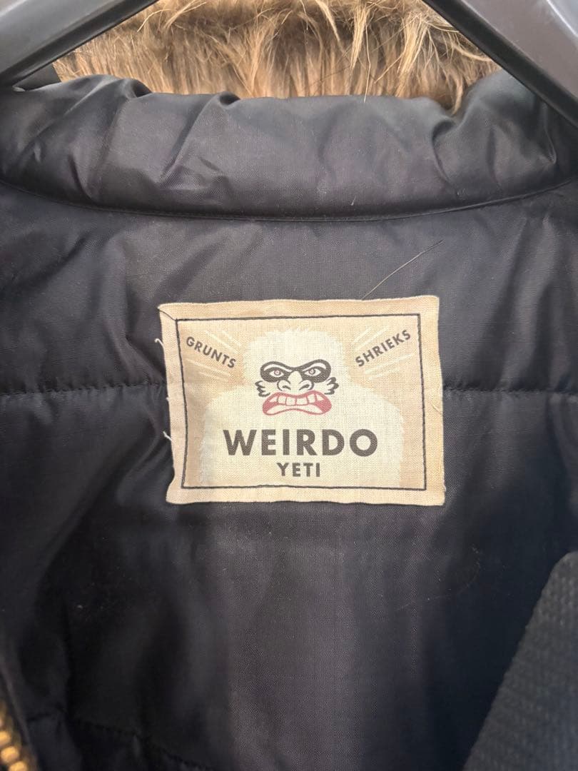WEIRDO YETI ファー付きジャケット