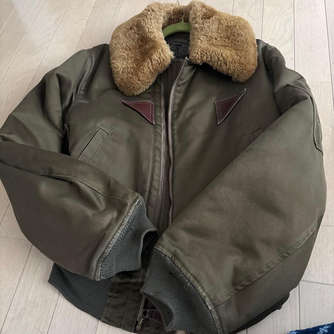 MA-1 フライトジャケット ミリタリージャケット カーキ 防寒（値下げ交渉⭕️）