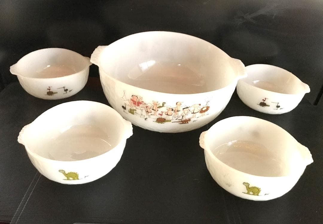 ファイヤーキング BCコミック ボウル 5点セット （大１、小４）