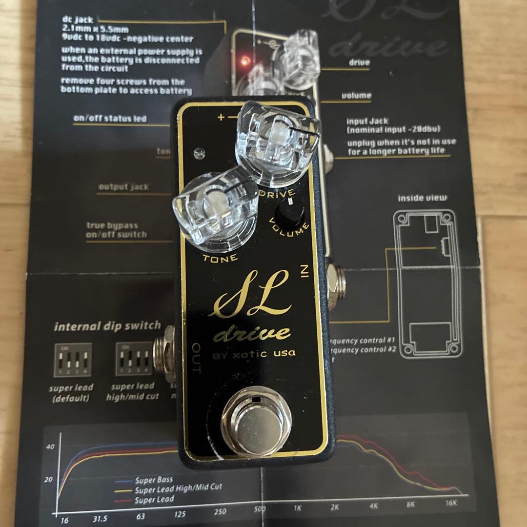 Xotic SL drive ギターエフェクター　歪み