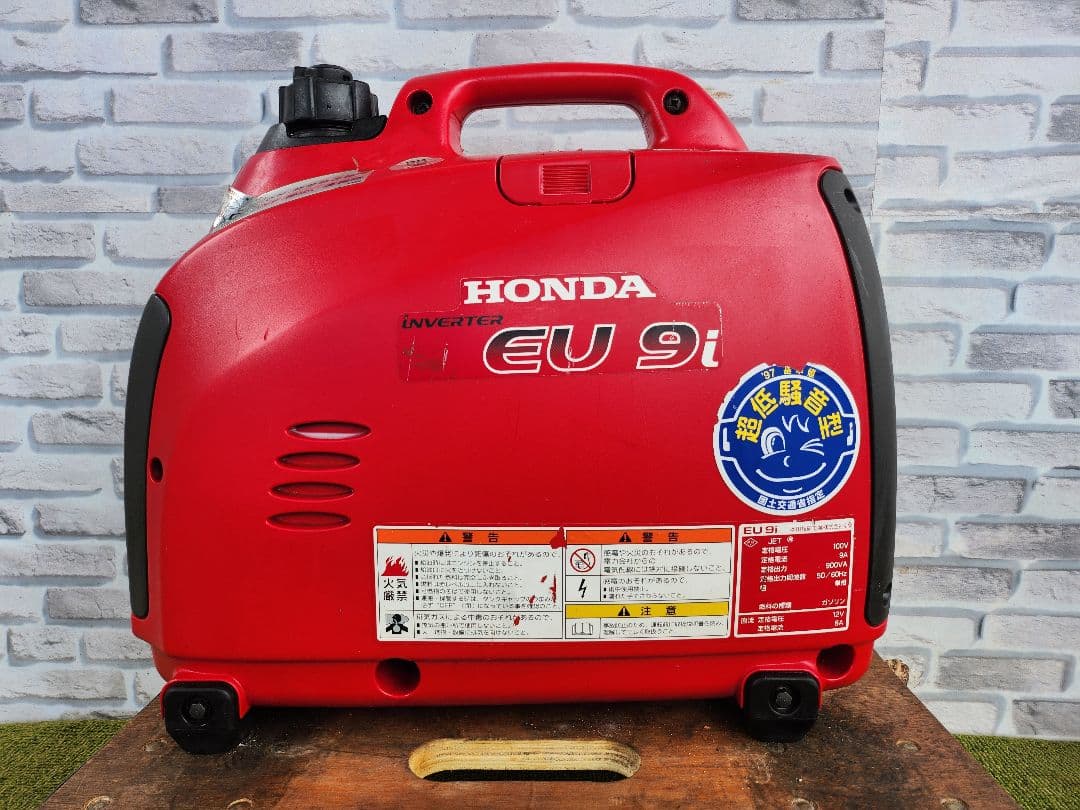 【整備済み】HONDA EU9i 発電機★軽量コンパクト即使用OK (05)
