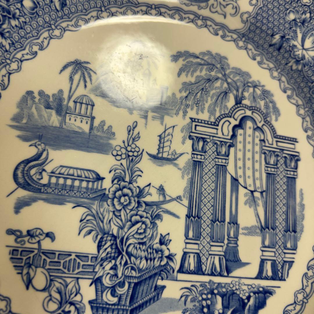 希少　スポード　ブルールームコレクション　27.5㎝　ディナープレート　廃盤品