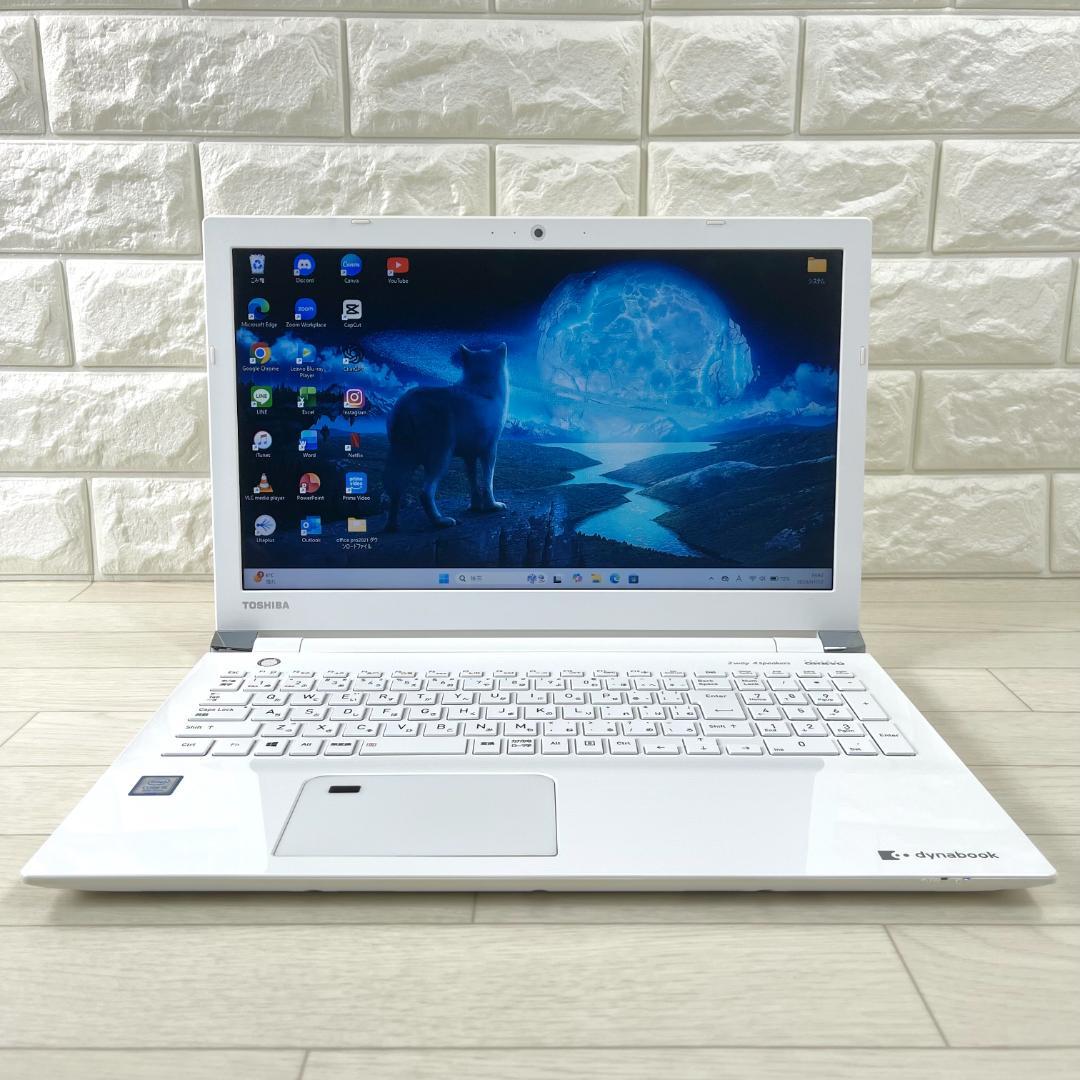 東芝 dynabook 8世代 i5 新品SSD メモリ16 ノートパソコン