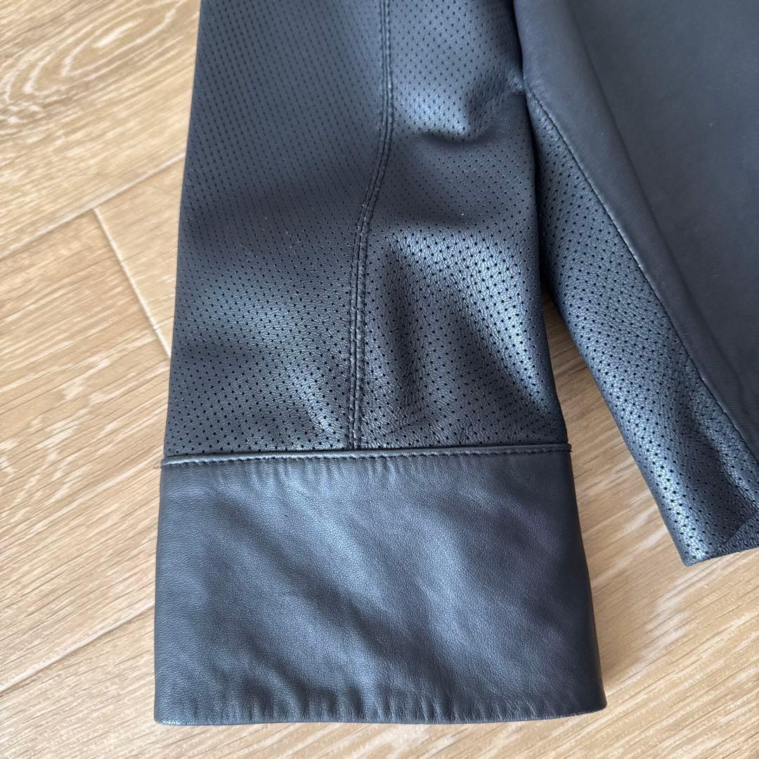 DOUBLE STANDARD CLOTHING レザージャケット　ブラック