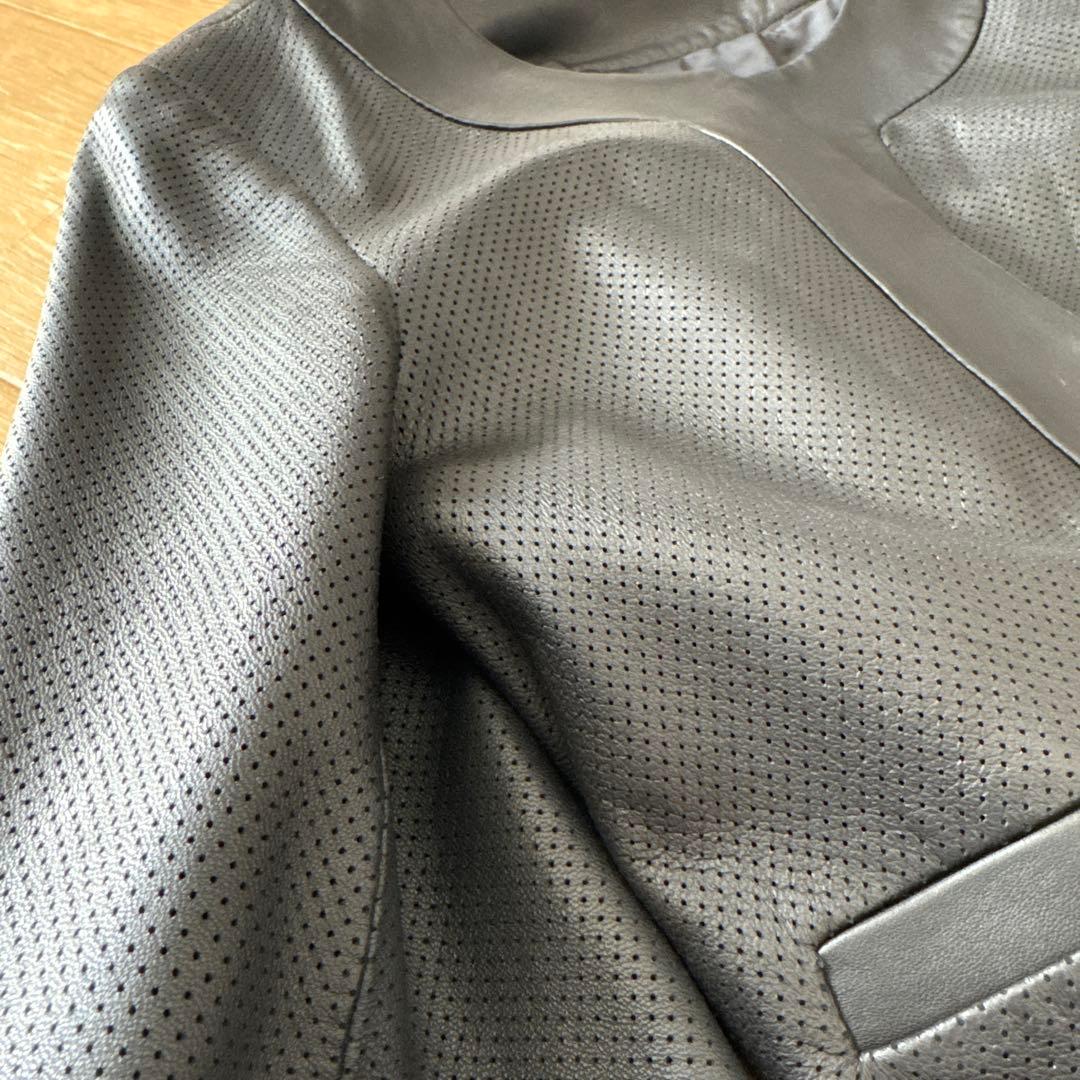 DOUBLE STANDARD CLOTHING レザージャケット　ブラック