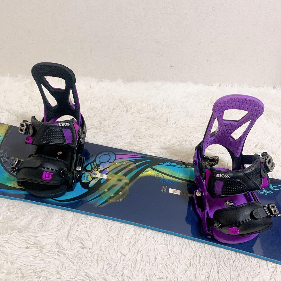 バートン Feelgood 140 custom S スノーボード 2点セット