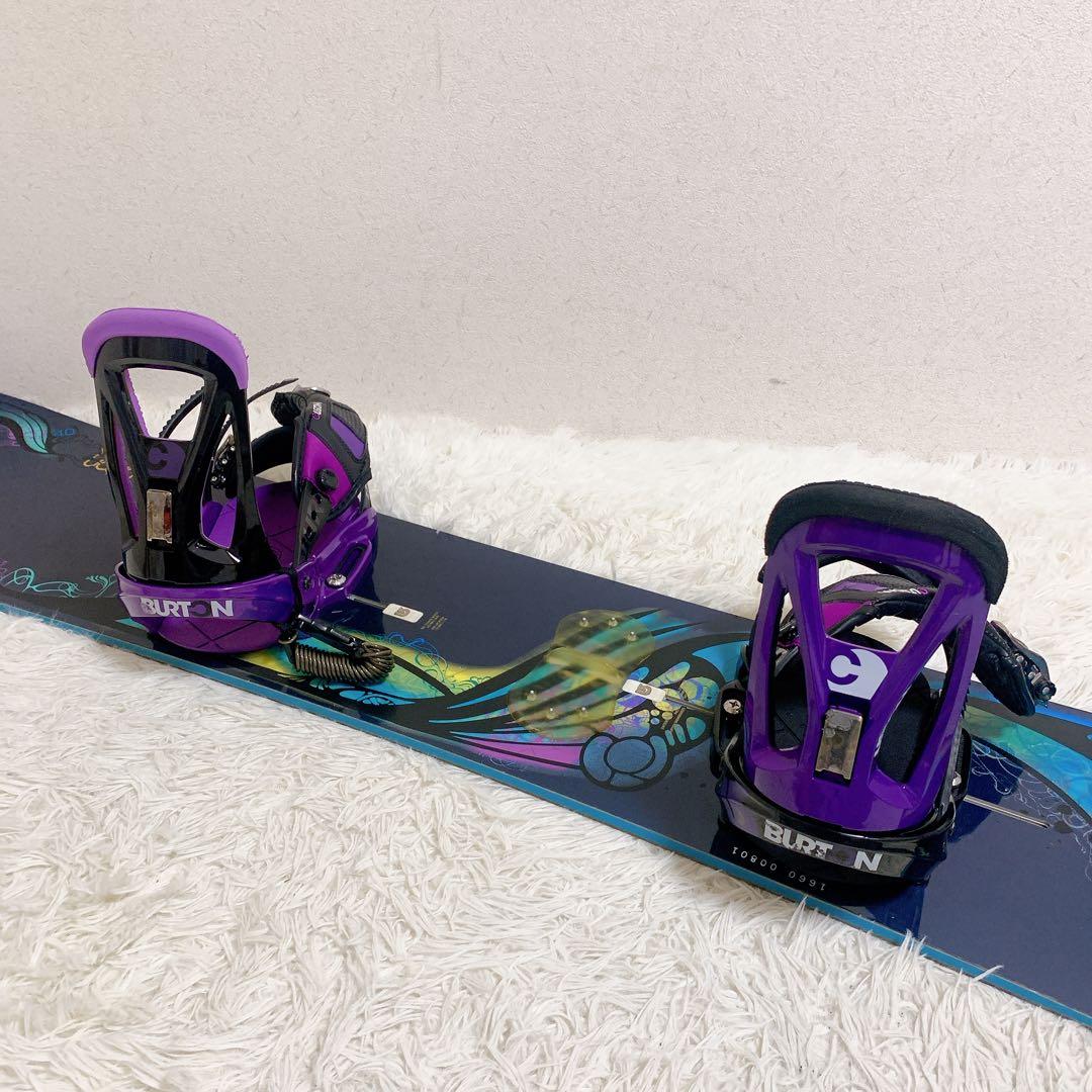 バートン Feelgood 140 custom S スノーボード 2点セット