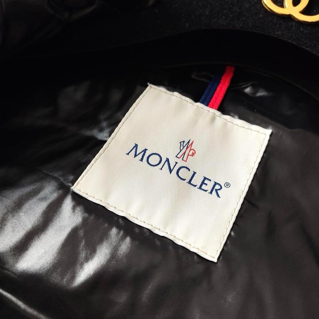 希少カラー✨Y2K モンクレール シャイニー ダウンベスト パープル ロゴ