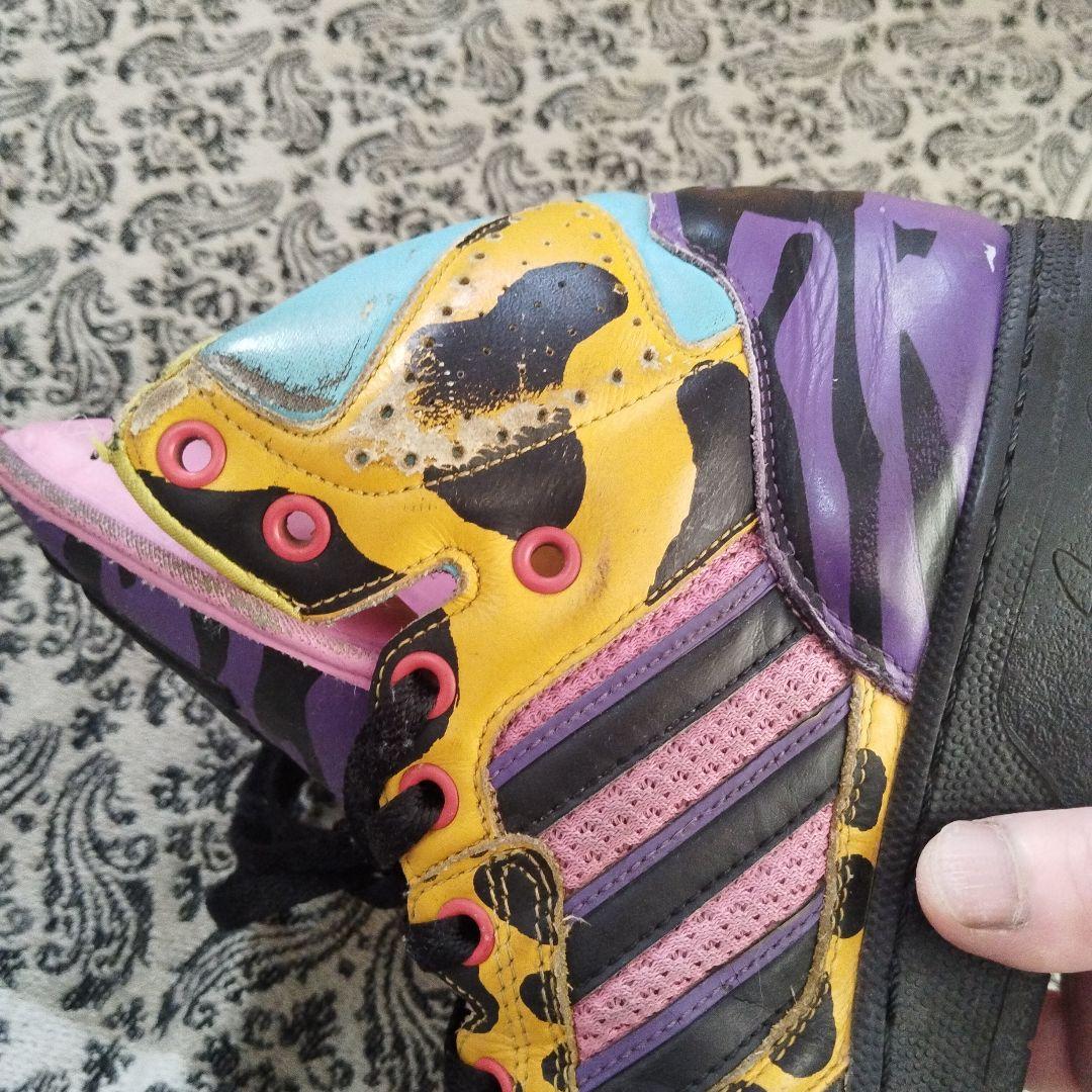 ジェレミースコットadidas カラフルハイカットスニーカー