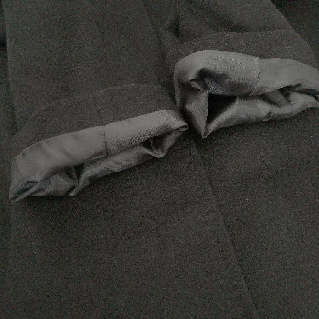 【新品級】ピュアカシミヤ100%ロングコート フォックスファー クリーニング済