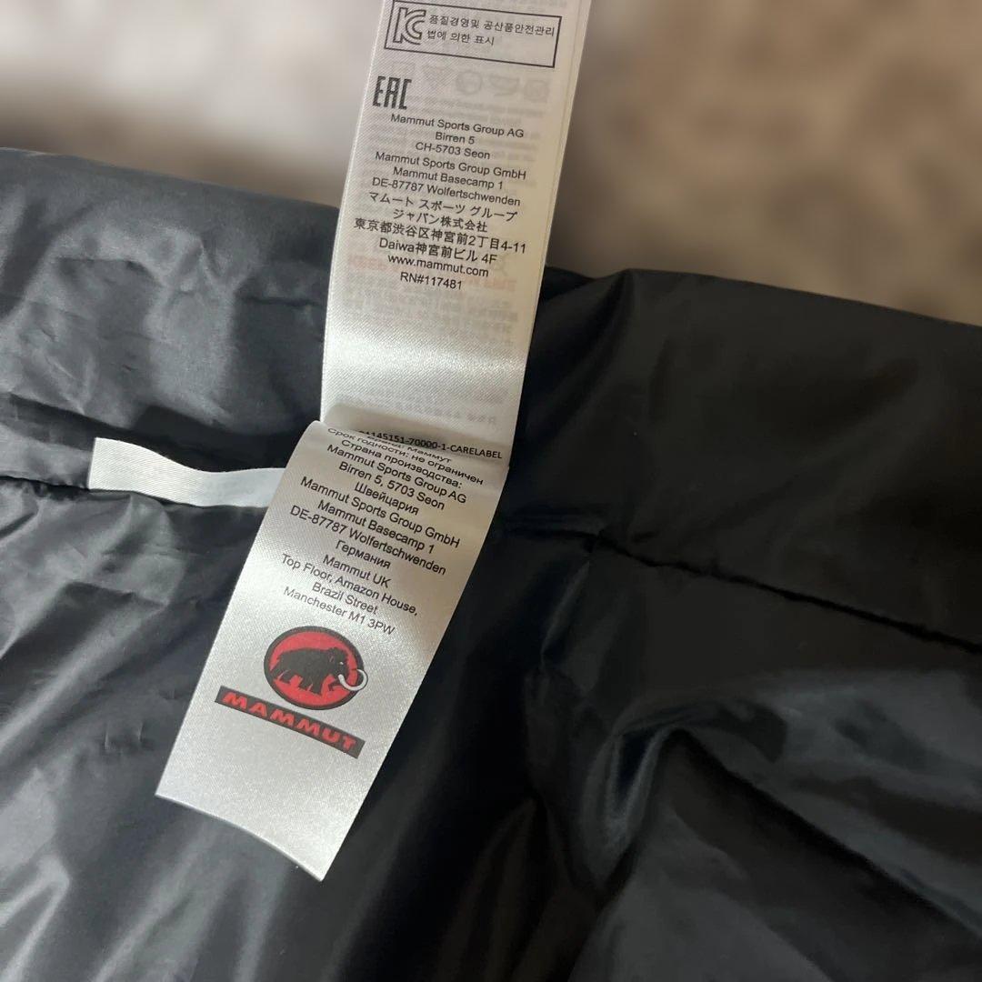 新品MAMMUT マムート スキースノーボードパンツ メンズ M ブラック