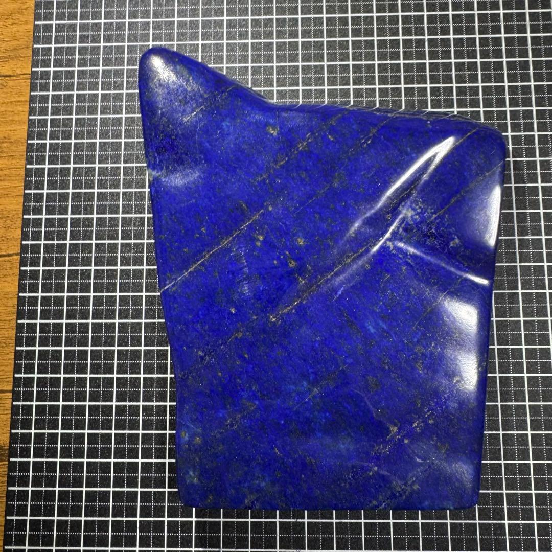 ☆ラピスラズリ☆5A☆引寄せ☆約783gアフガニスタン産☆天然無着色☆木製台座付