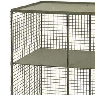 ディスプレイ　スチールラック　幅４２ｃｍ　メッシュ