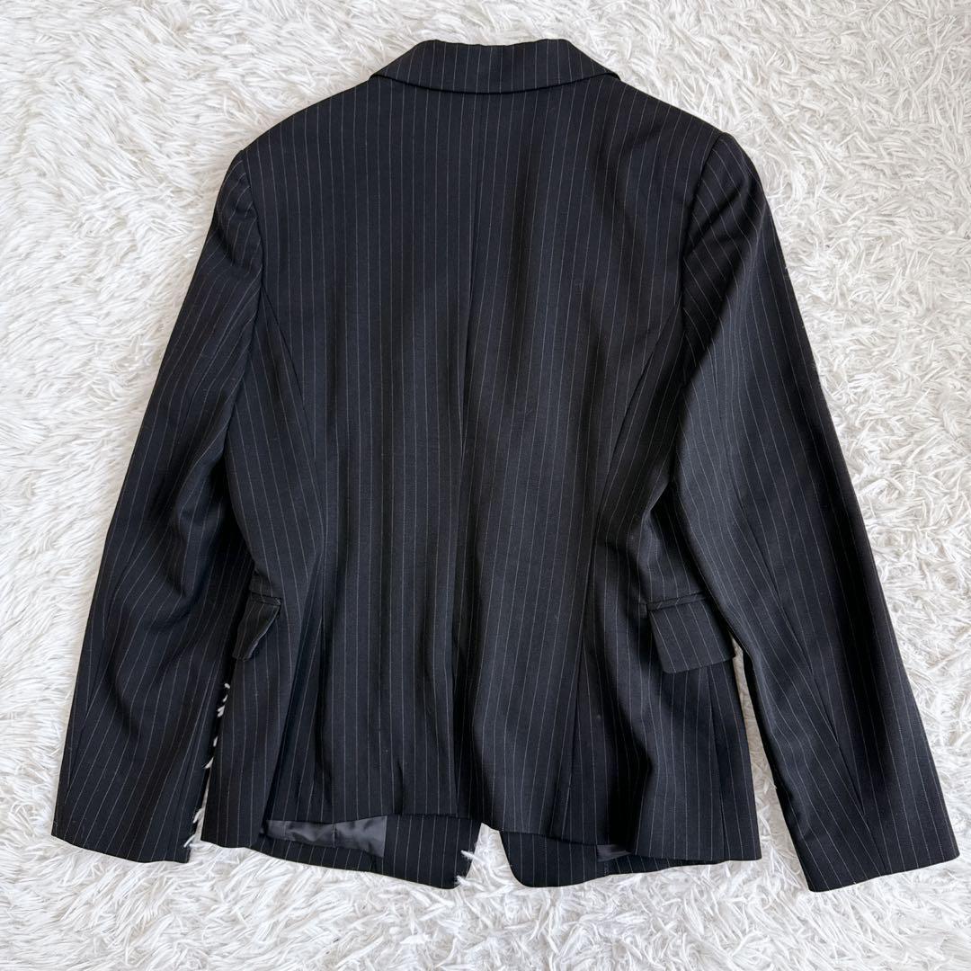 ✨美品✨UNTITLED アンタイトル パンツスーツ ストライプ 大きいサイズ