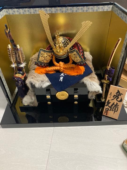 五月人形　兜　子供の日　端午の節句
