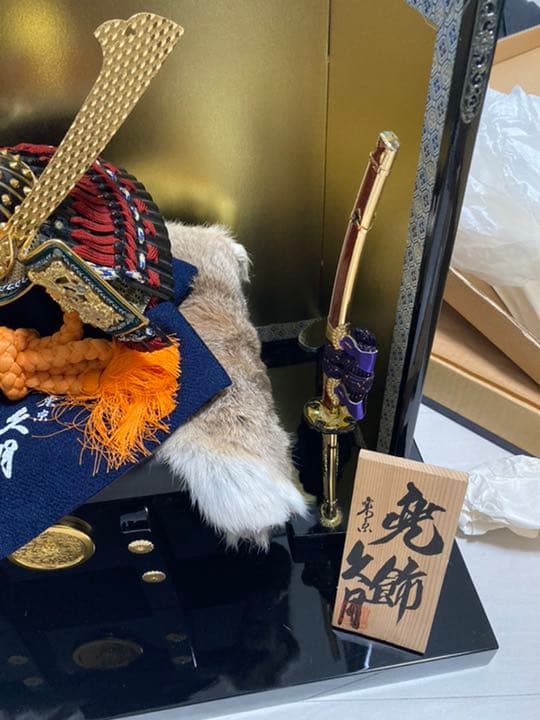 五月人形　兜　子供の日　端午の節句