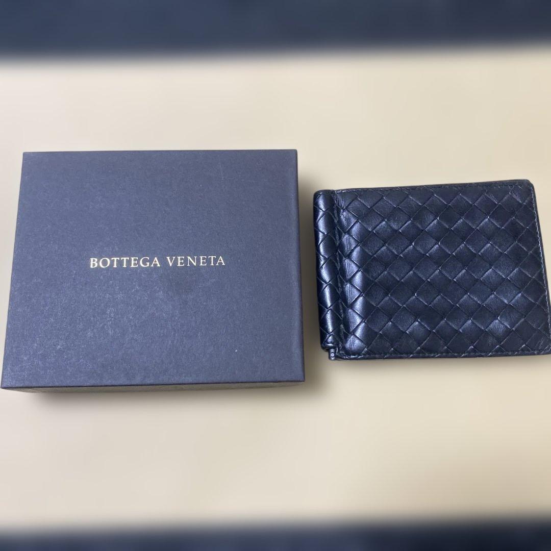 ク*ニ様 Bottega Veneta ブラック マネークリップ