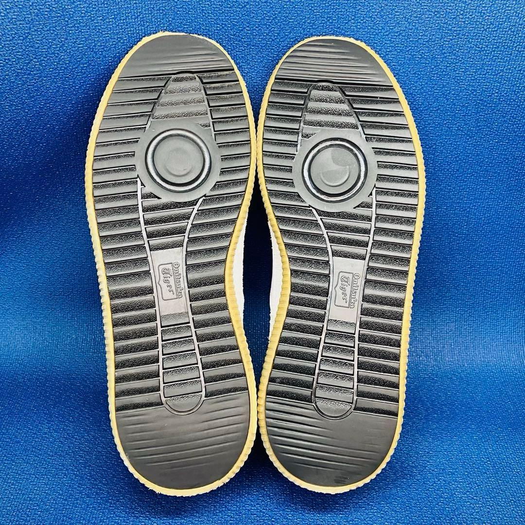 【Onitsuka Tiger 】28㌢デレシティ ホワイト×グレー　厚底レザー