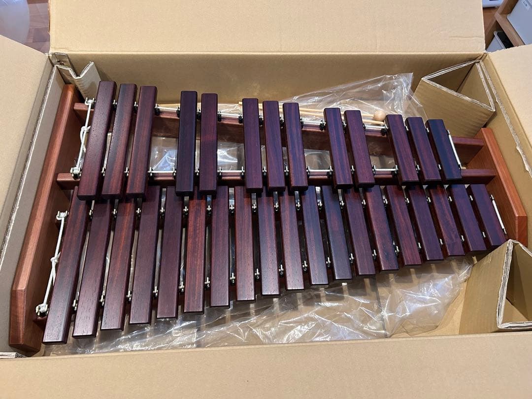 Gy5　卓上木琴(シロフォン) コオロギ KOROGI ECO32 バチ付