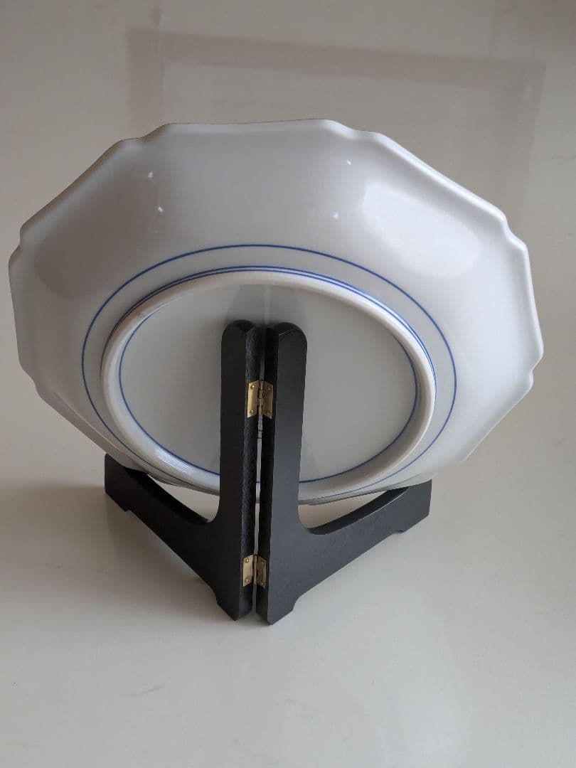 九谷焼 飾皿 | 北斎 神奈川沖浪裏 | 10号 皿立付 |