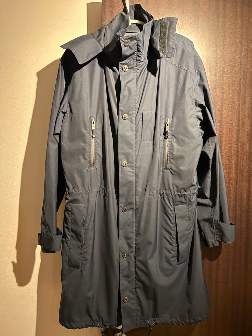 LOUIS VUITTON グレー レインコート 44