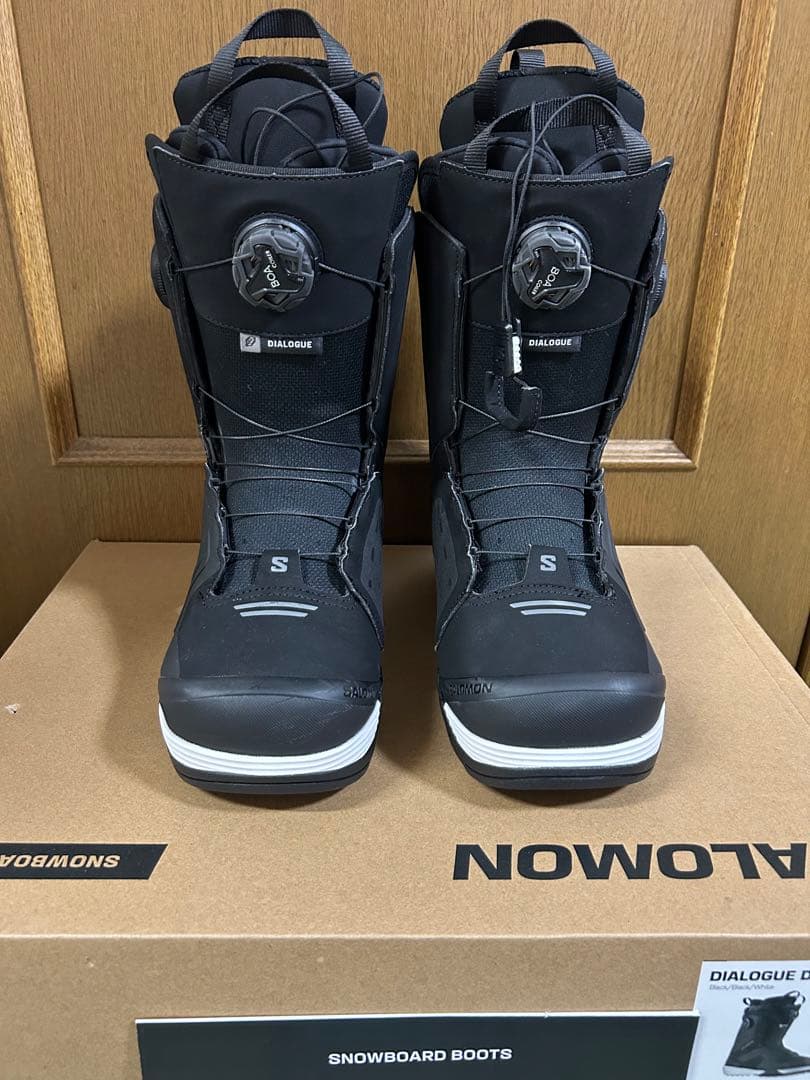 サロモンスノーボードブーツ 25cmDIALOGUE Black / White