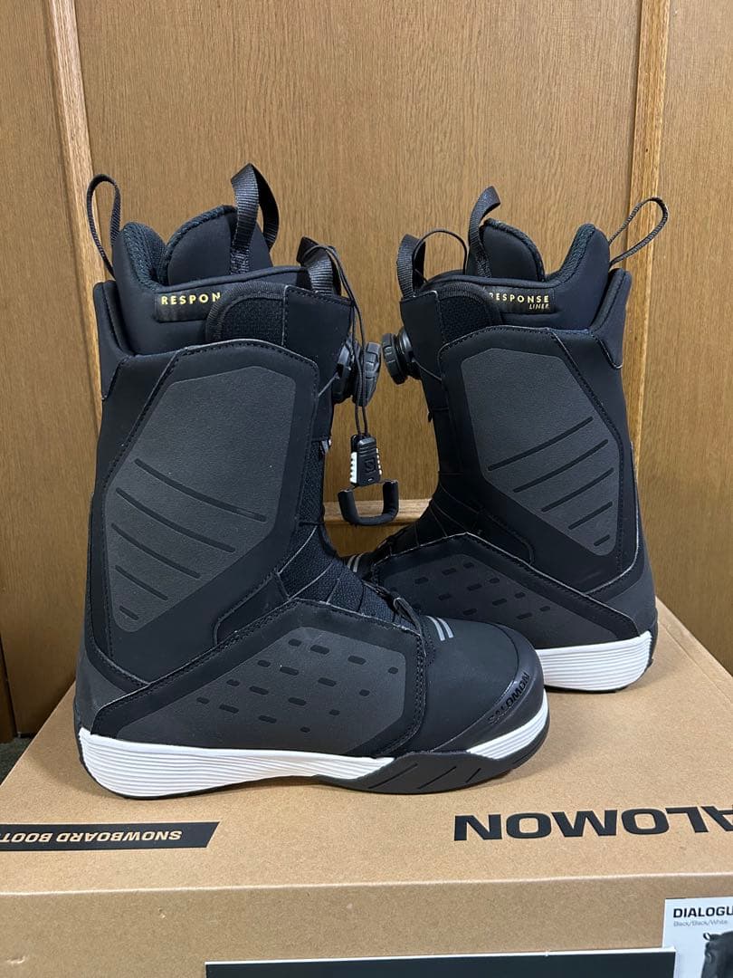 サロモンスノーボードブーツ 25cmDIALOGUE Black / White