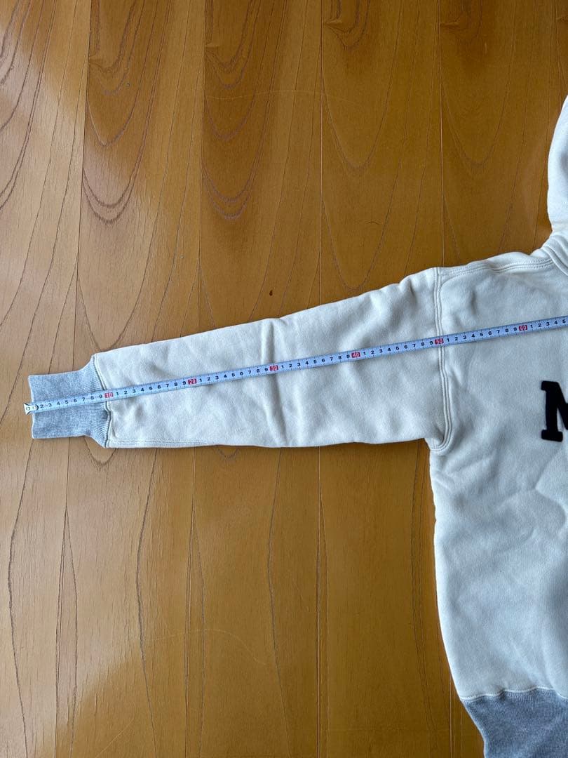 ヘラーズカフェ ダブルフェイスパーカ ウエアハウス アップリケ サイズ40