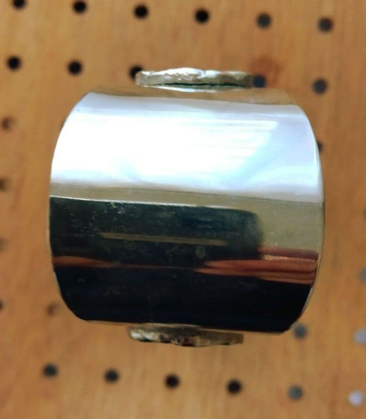 イタリア製　アンティークシルバートング