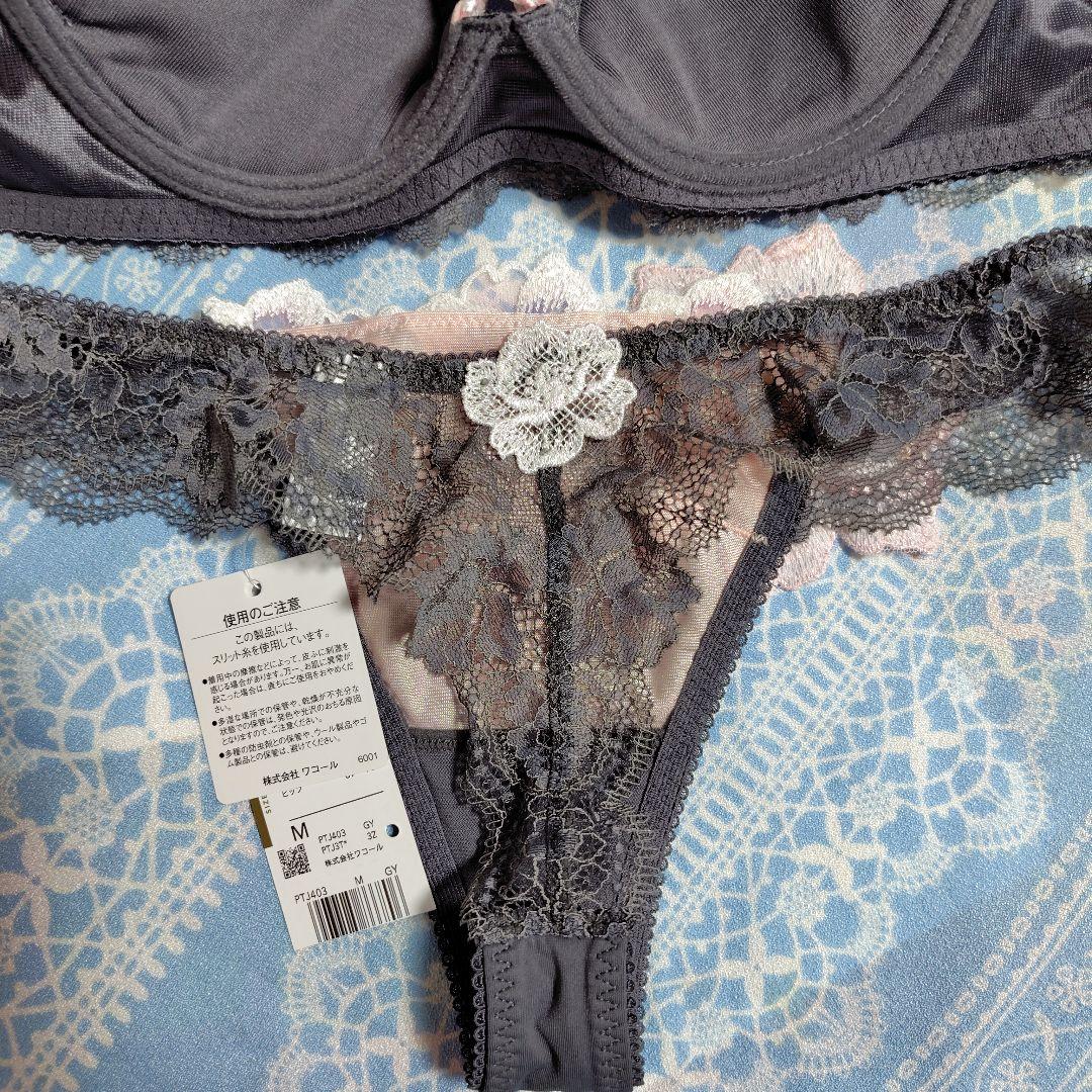 ワコール サルート ブラジャー＆ソング セット 新品　 C 75 ＆ M