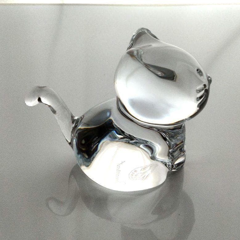 【新品】バカラ　ミニマルズキャット　猫　ネコ　ねこ置物　オブジェ