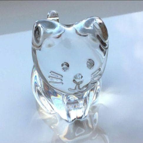 【新品】バカラ　ミニマルズキャット　猫　ネコ　ねこ置物　オブジェ