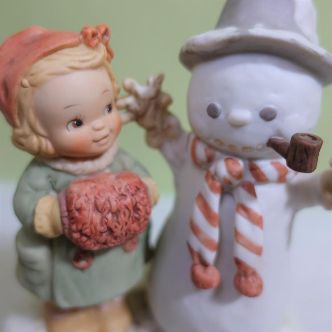 #115401◆マーベル ルーシー アトウェル◆陶磁器オルゴール◆エネスコ