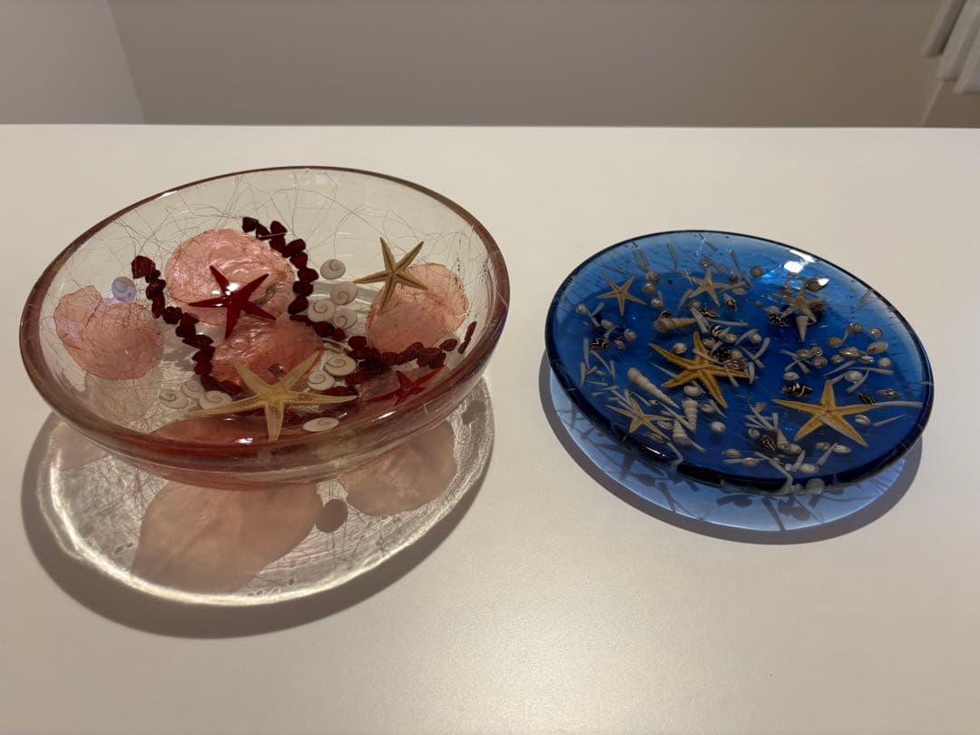 【新品】キウラート(CHIURATO)アクリルボウル大とアクリル皿の2点セット