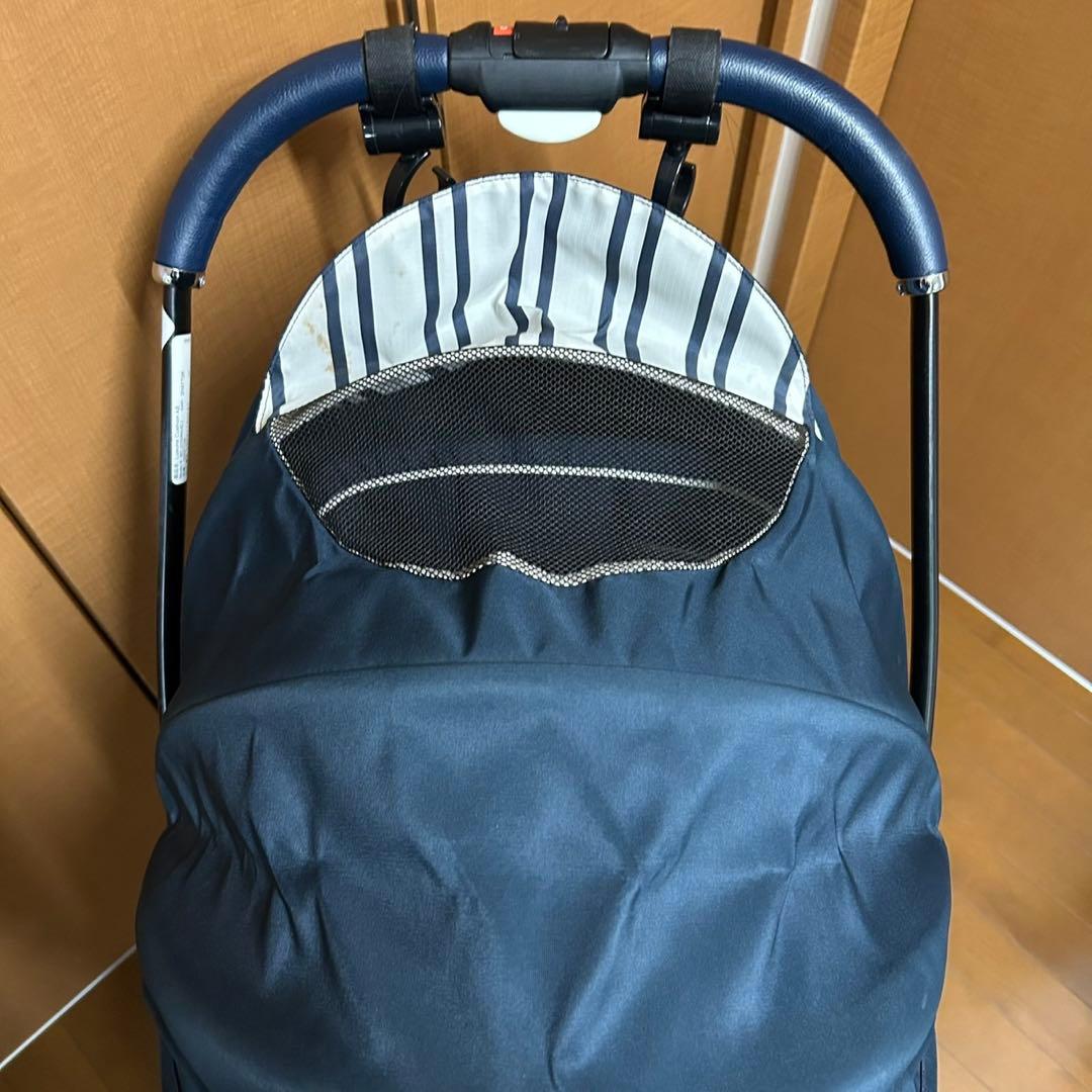 【美品 】アップリカ ベビーカー ラクーナクッションAB レザー調ハンドル