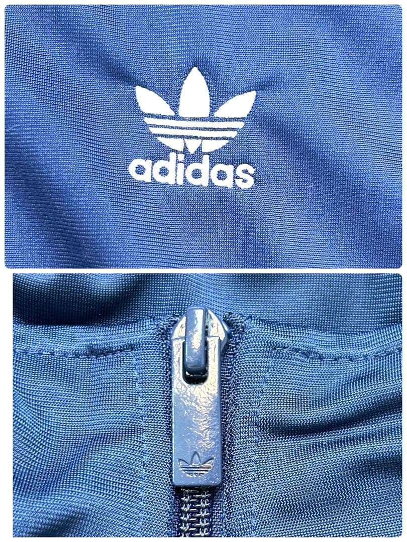 新品同様 アディダス ファイアーバード ハイネック トラックジャケット ネイビー