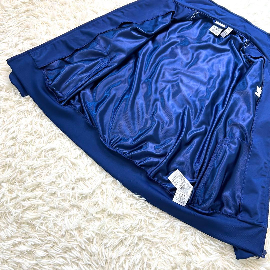 新品同様 アディダス ファイアーバード ハイネック トラックジャケット ネイビー