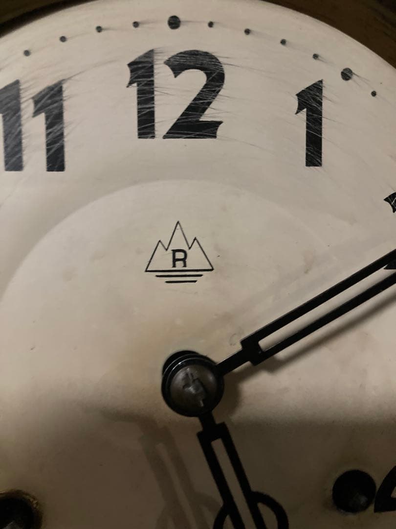 希少 龍水社アンティーク柱時計 8日巻ボンボン時計 稼働中