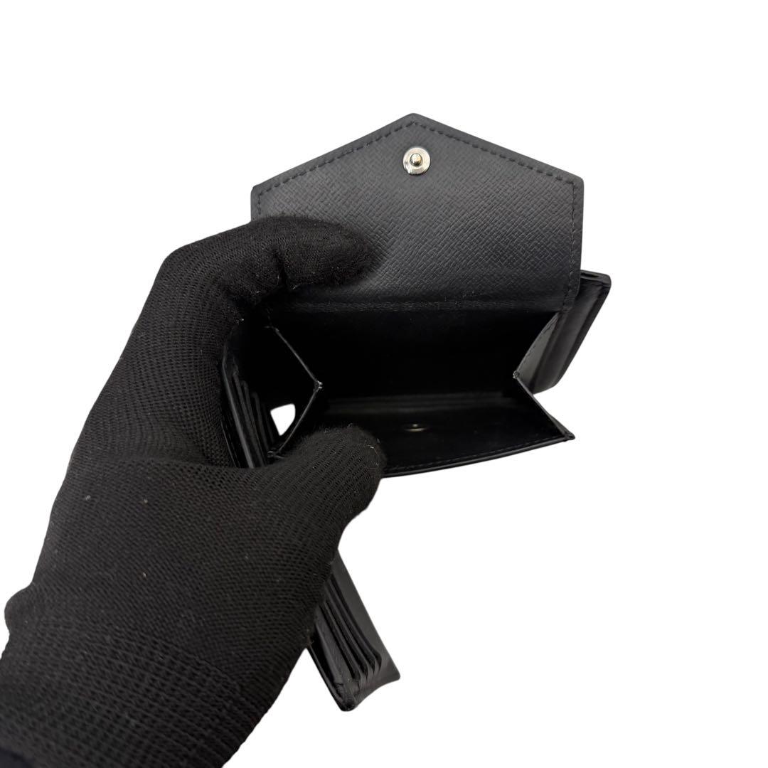 ルイヴィトン　エクリプス　モノグラム　ポルトフォイユ　マルコ　財布　二つ折り財布