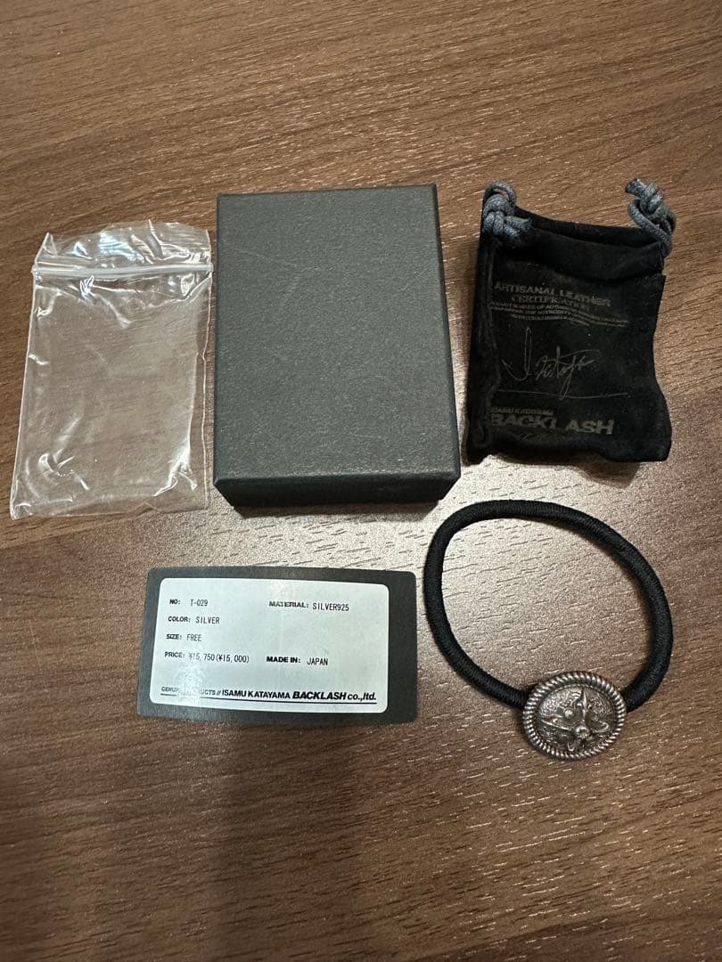 backlash theline コンチョ ヘアゴム 付属品完品 takuya∞