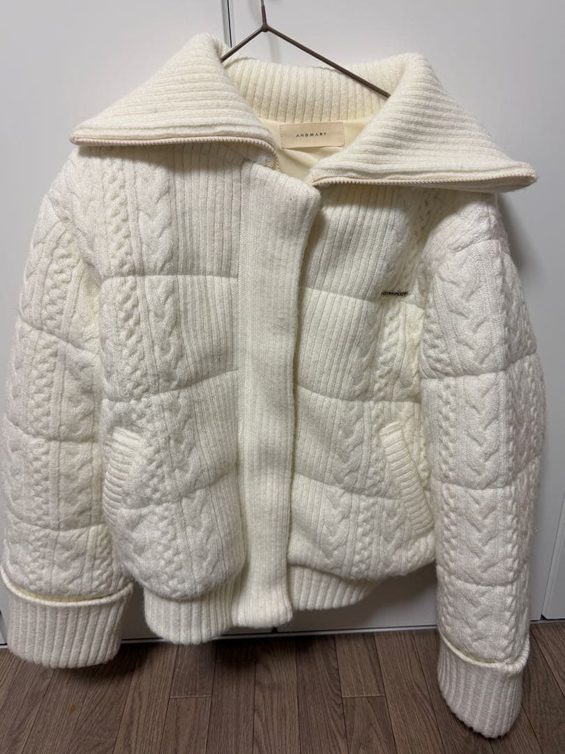 andmary Mary quilting knit jacket 本日限定
