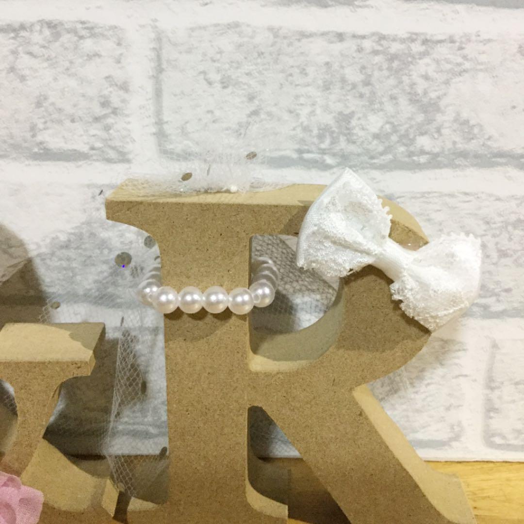 toku様確認用♡ウェディングバージョン・イニシャルオブジェ