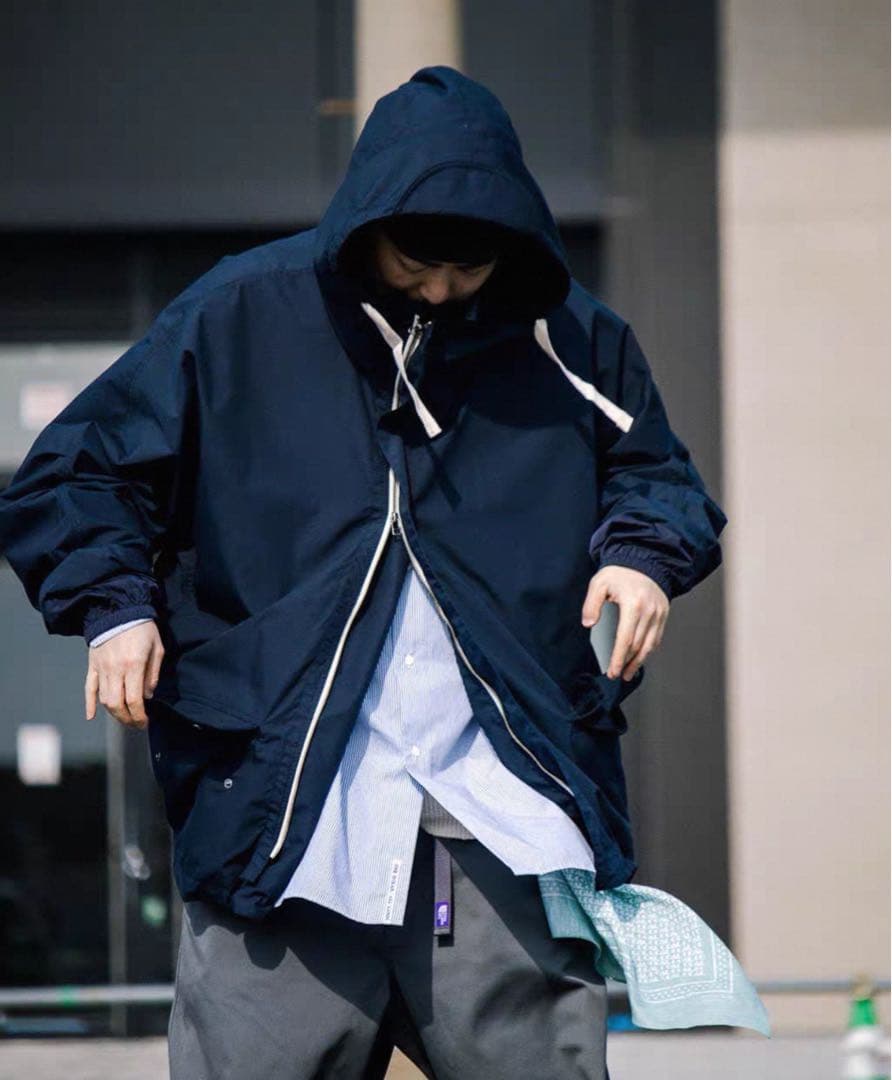 ジャケット・アウター nanamica Hooded Deck Jacket nevy L