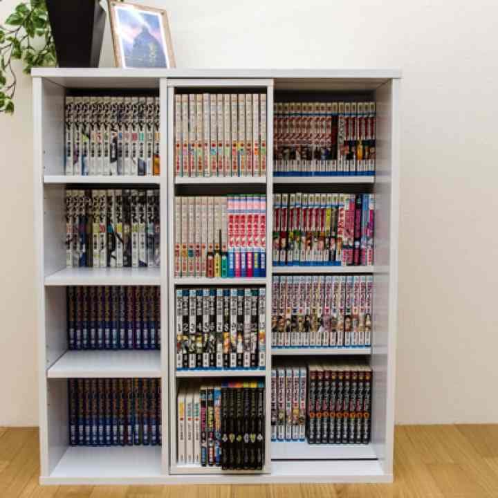 【送料無料！】スライド式書棚【新品】