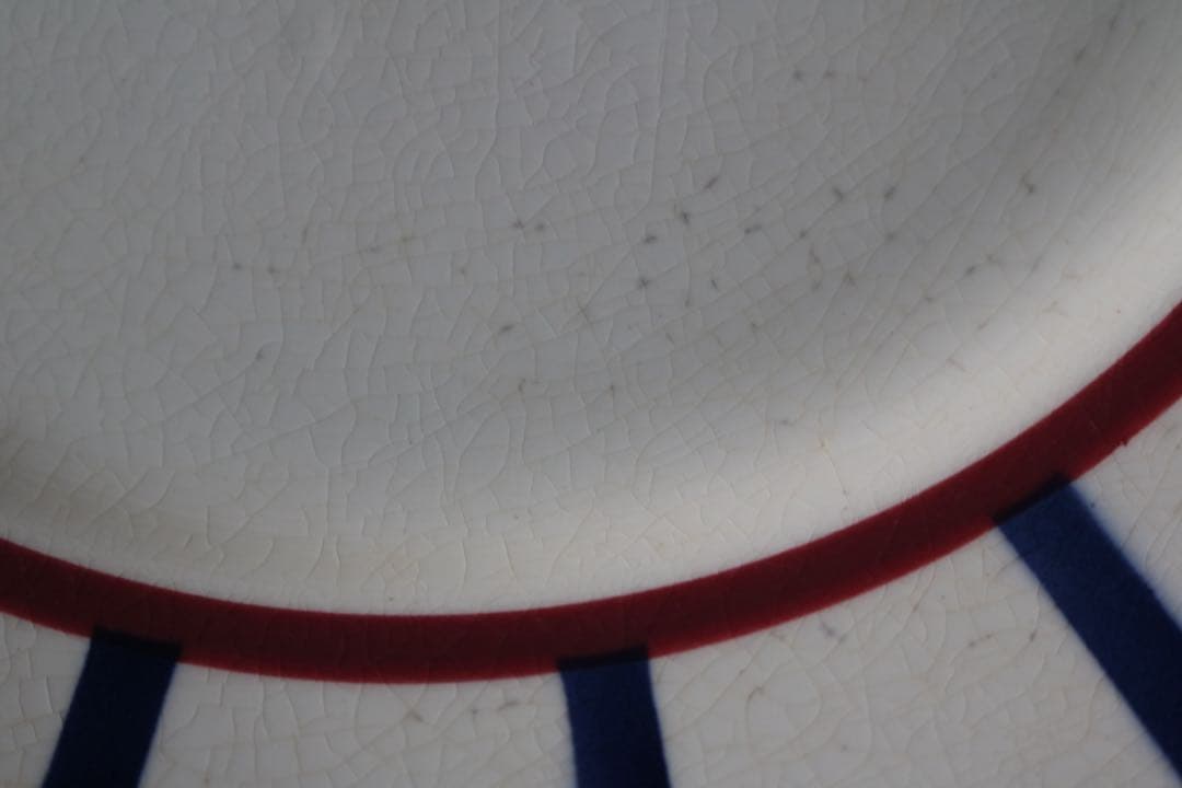 Creil montereau プレート　バスク　フランス　アンティーク　バスク